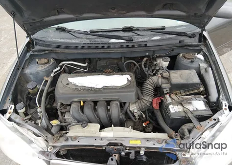 2006 Toyota Corolla Le из США, поврежденный, VIN 2T1BR32EX6C584186